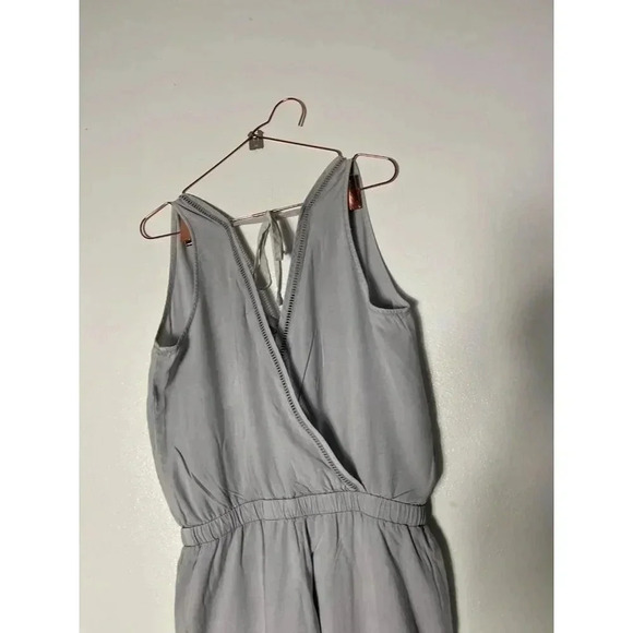 Cloth and Stone Anthropology Womens Wrap Front Top Romper Jumpsuit Overa… - Picture 5 of 8